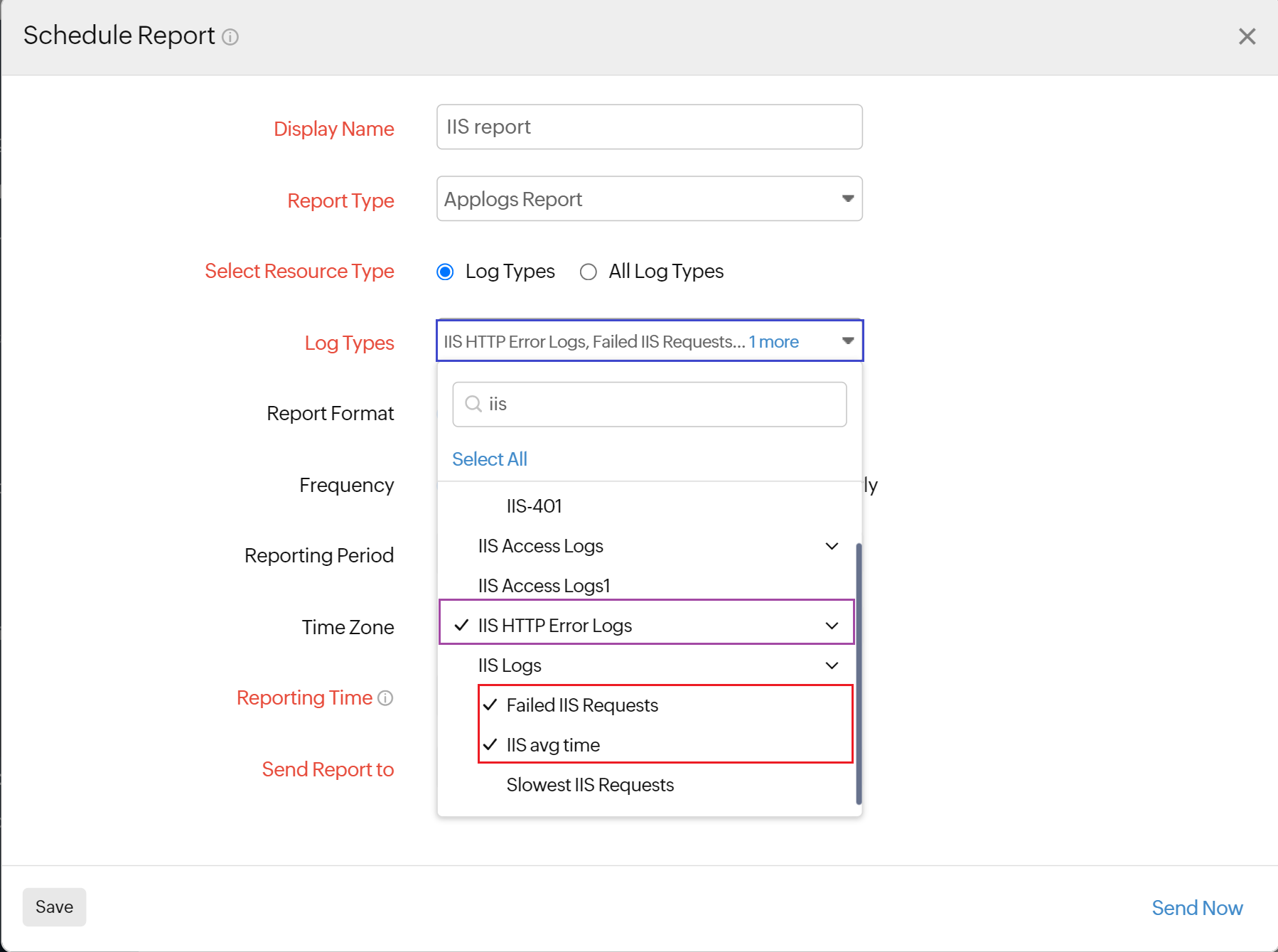 applogs_scheduled_reports AppLogs scheduled reports