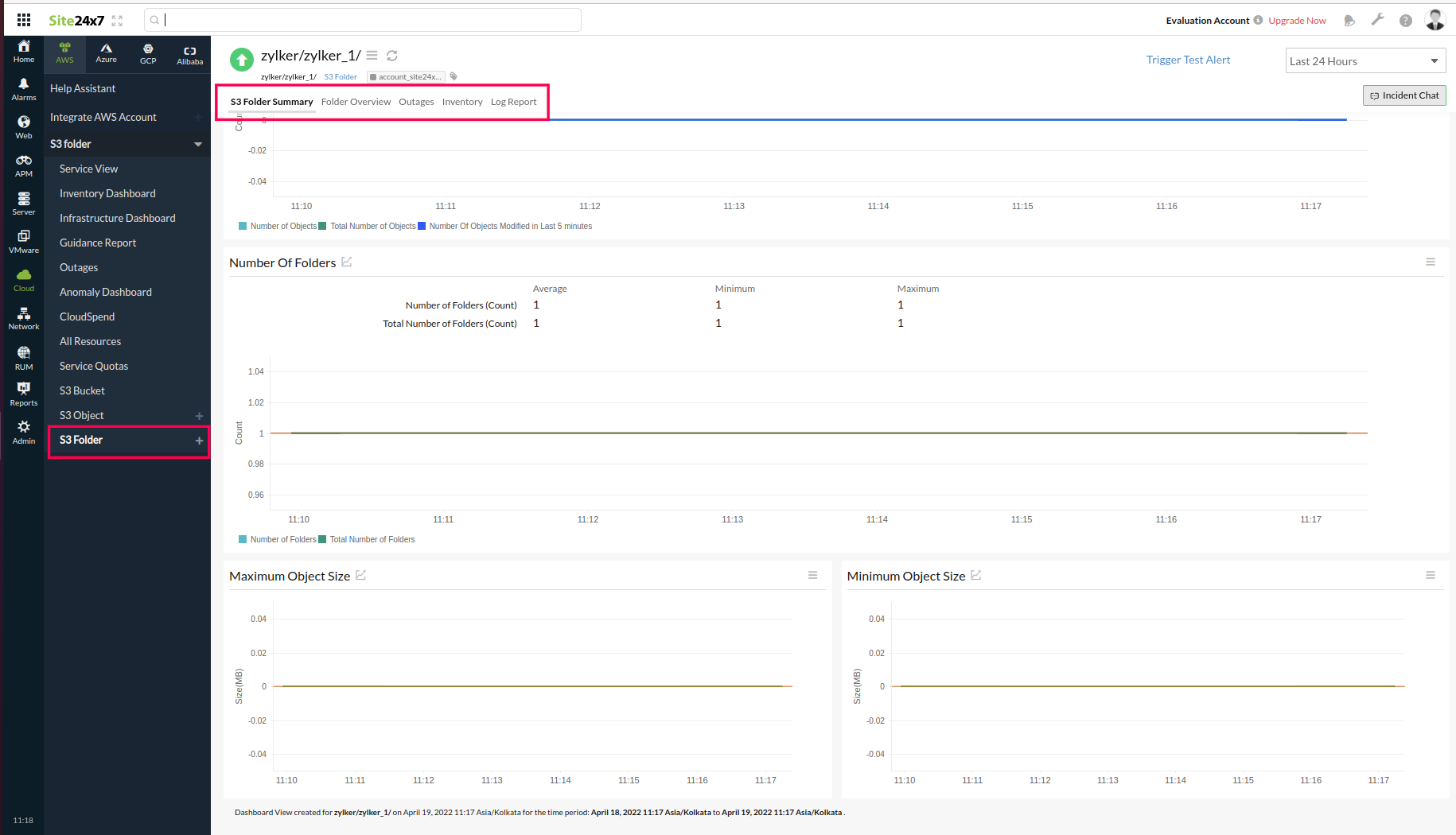 aws-folder-monitoring s3 folder